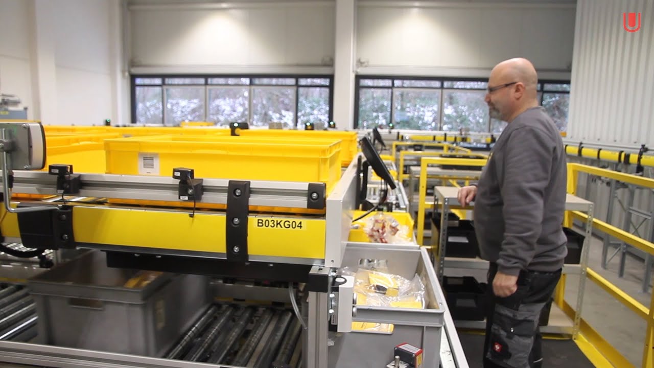 Turck Logistikzentrum– Ergonomie und Effizienz gehen Hand in Hand – made by Unitechnik