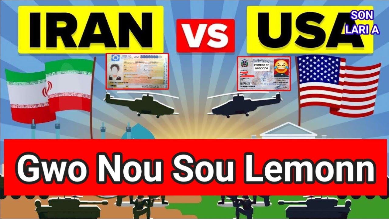 San 2 Bagay Sa Yo Ou Pap Ka Legal Repiblik Dominikèn/Gè USA ak Iran An Pral Gen Gwo Konsekans