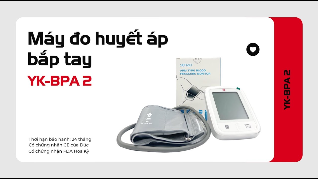 MÁY ĐO HUYẾT ÁP BẮP TAY YK-BPA2 | QUANG DƯƠNG MEDICAL HƯỚNG DẪN SỬ DỤNG