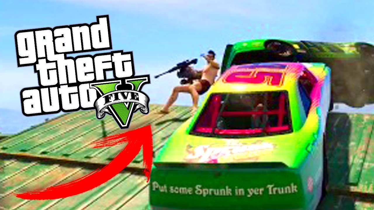 LE TROLLEO Y LE TIRO !!! DEATH RUN GTA V