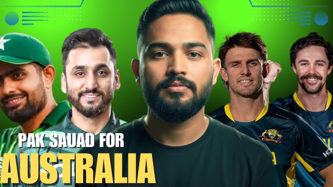 Pakistan Squad for Australia T20 Series | Babar Back, Shaheen Back | Haris Rauf OUT 😱