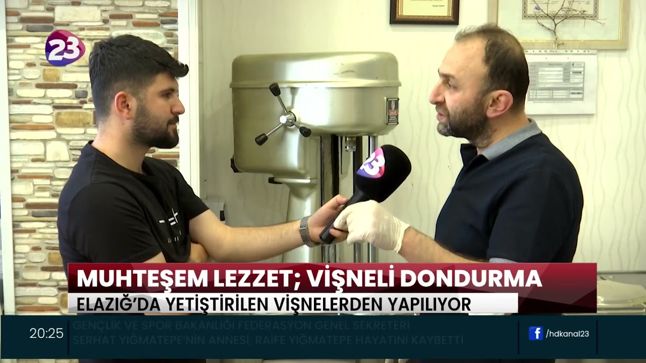 MUHTEŞEM LEZZET; VİŞNELİ DONDURMA