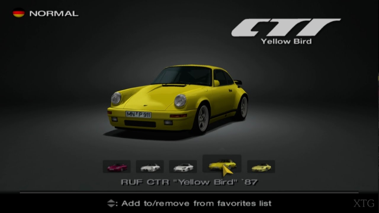 Gran Turismo 4 - RUF Car List PS2 Gameplay HD