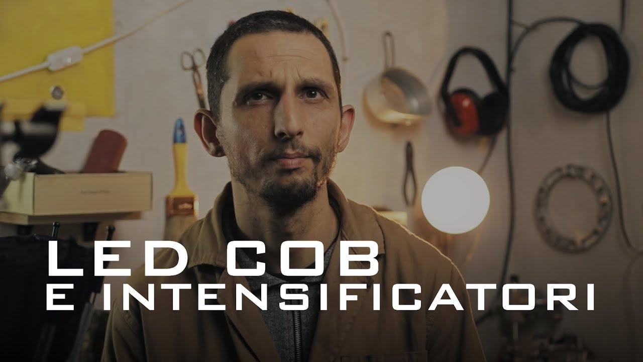 Led COB e intensificatori (lenti e parabole riflettenti)