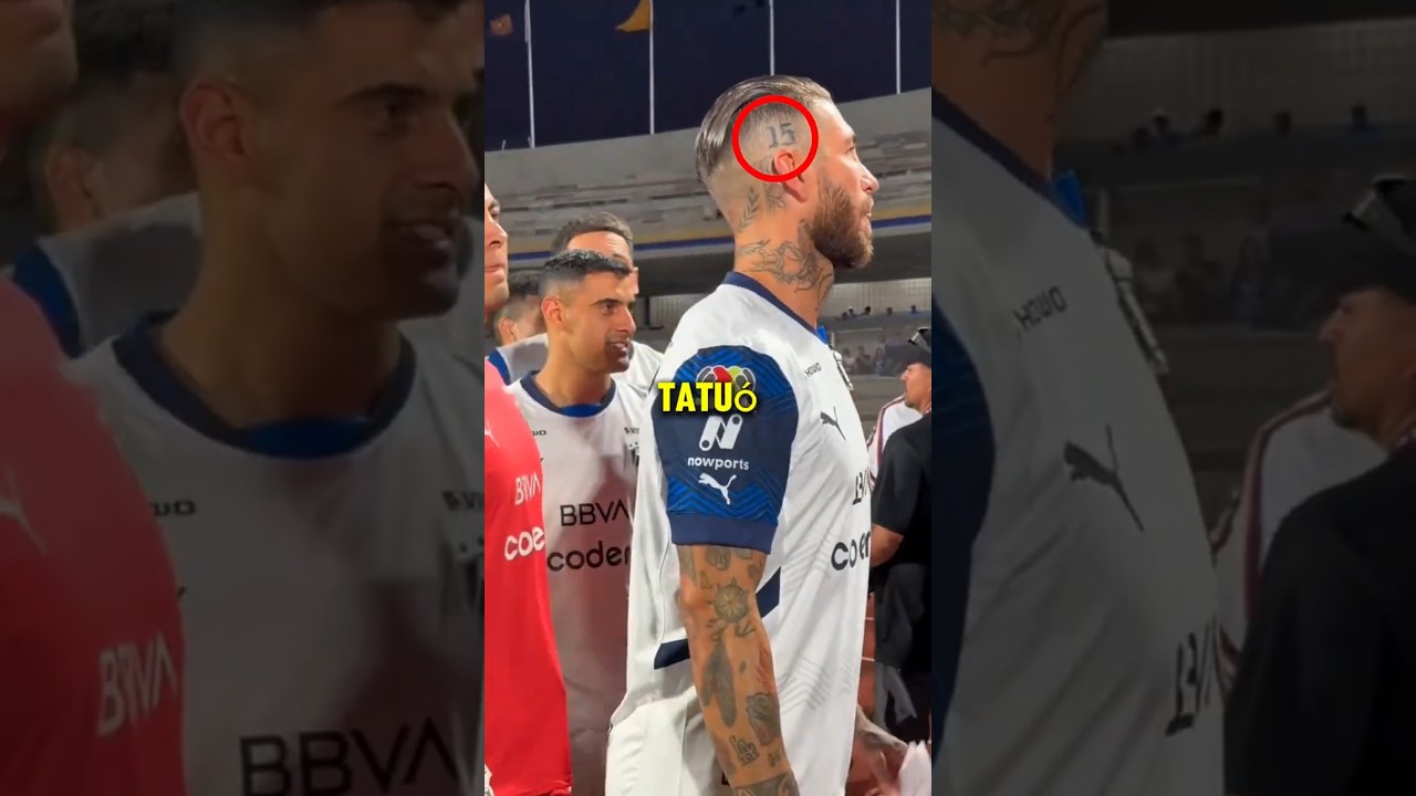 &iquest;Por qu&eacute; Sergio Ramos se tatu&oacute; el n&uacute;mero 15 en la cabeza?