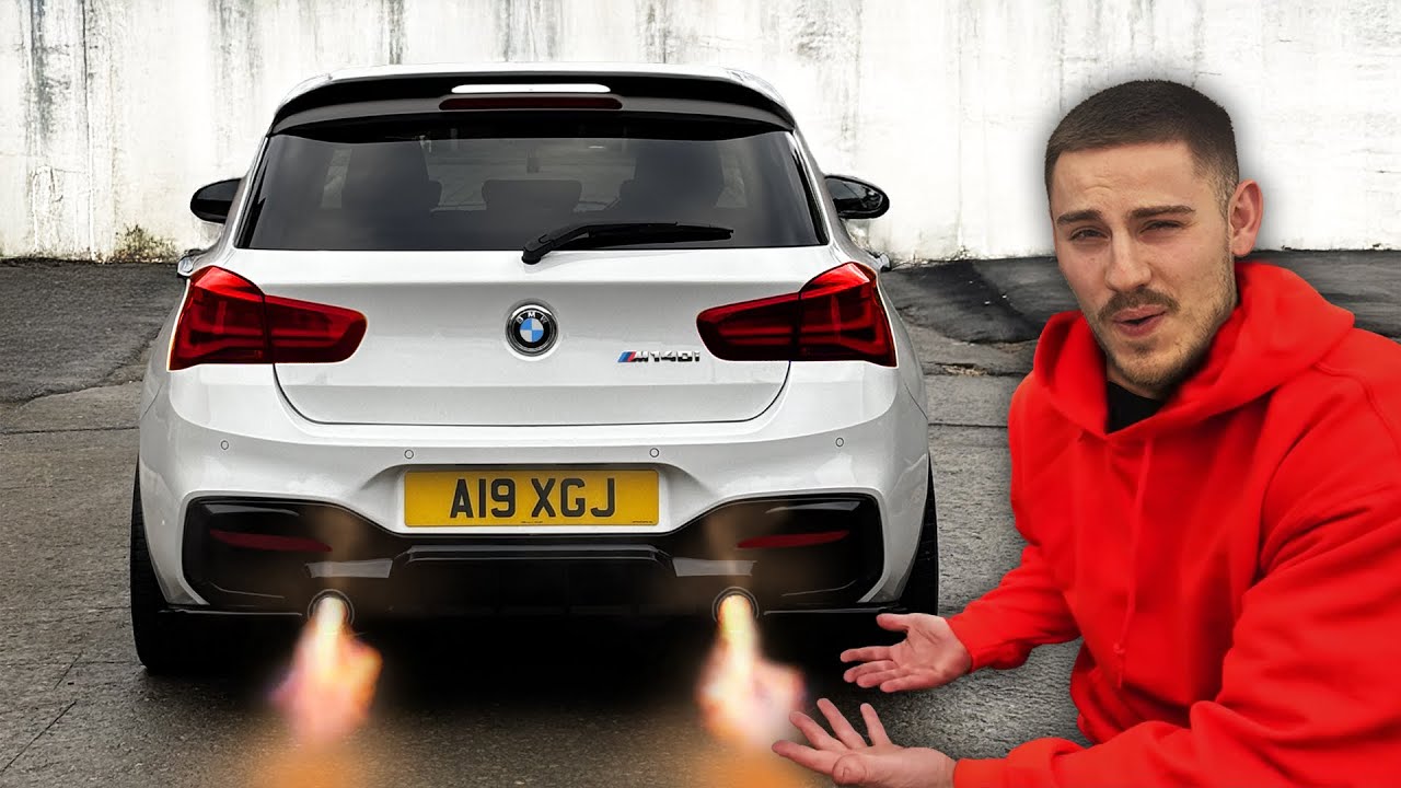 MAKING MY BMW M140i SOUND CRAZY WITH A NEW EXHAUST!!!