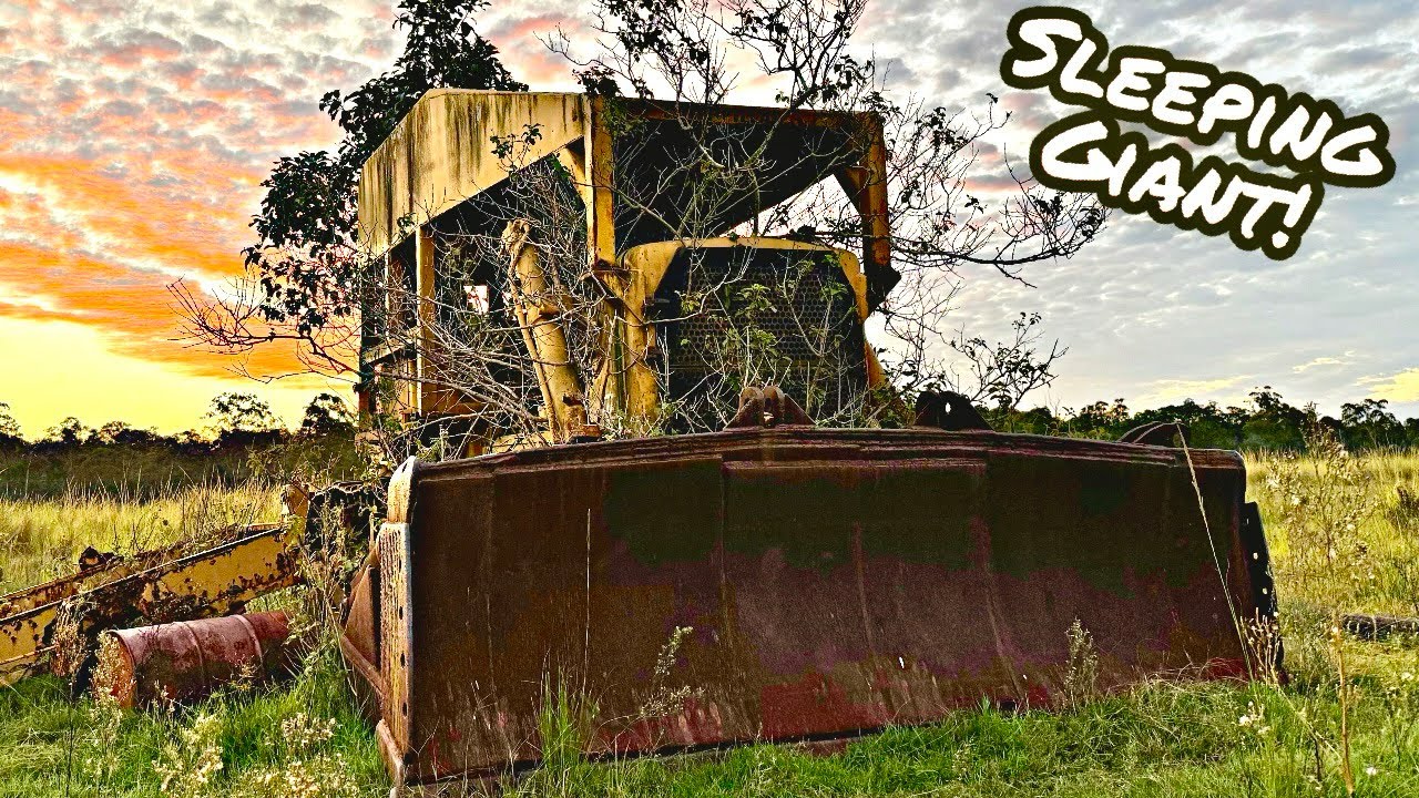 MONSTER CAT D8H Bulldozer Sitting for YEARS! Can it be SAVED?