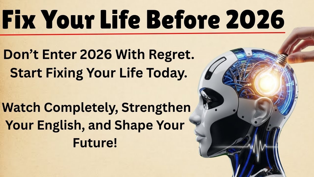 Change Your Life Before 2026 | Easy English | Graded Reader | Motivation for Success