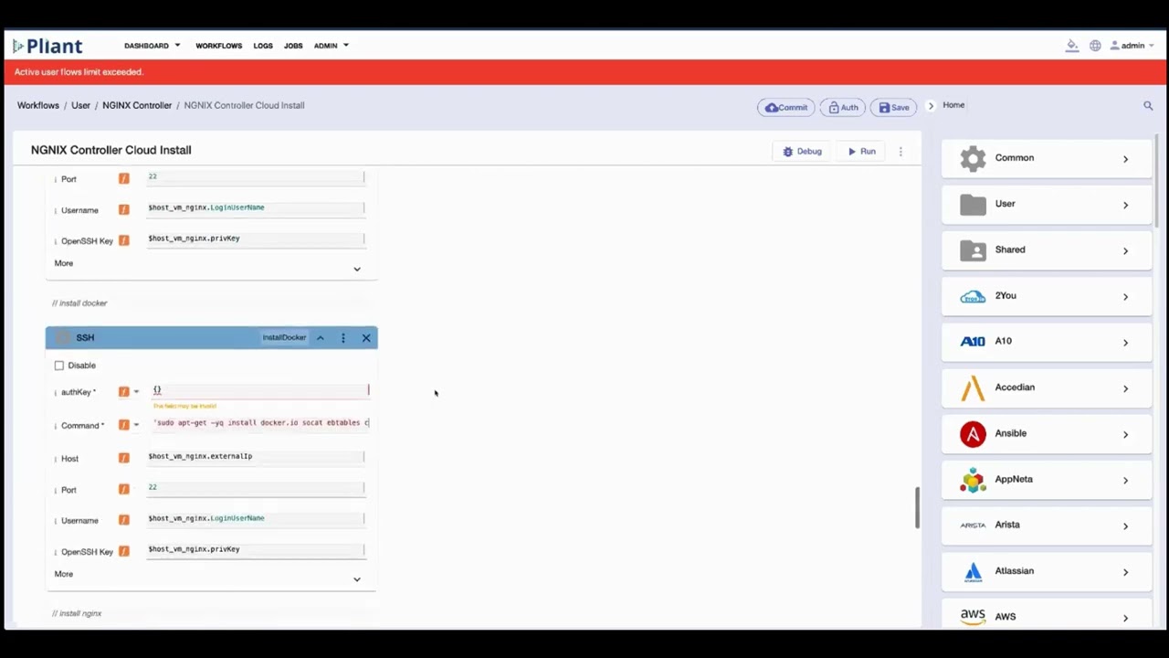 F5 NGINX Controller Cloud Install