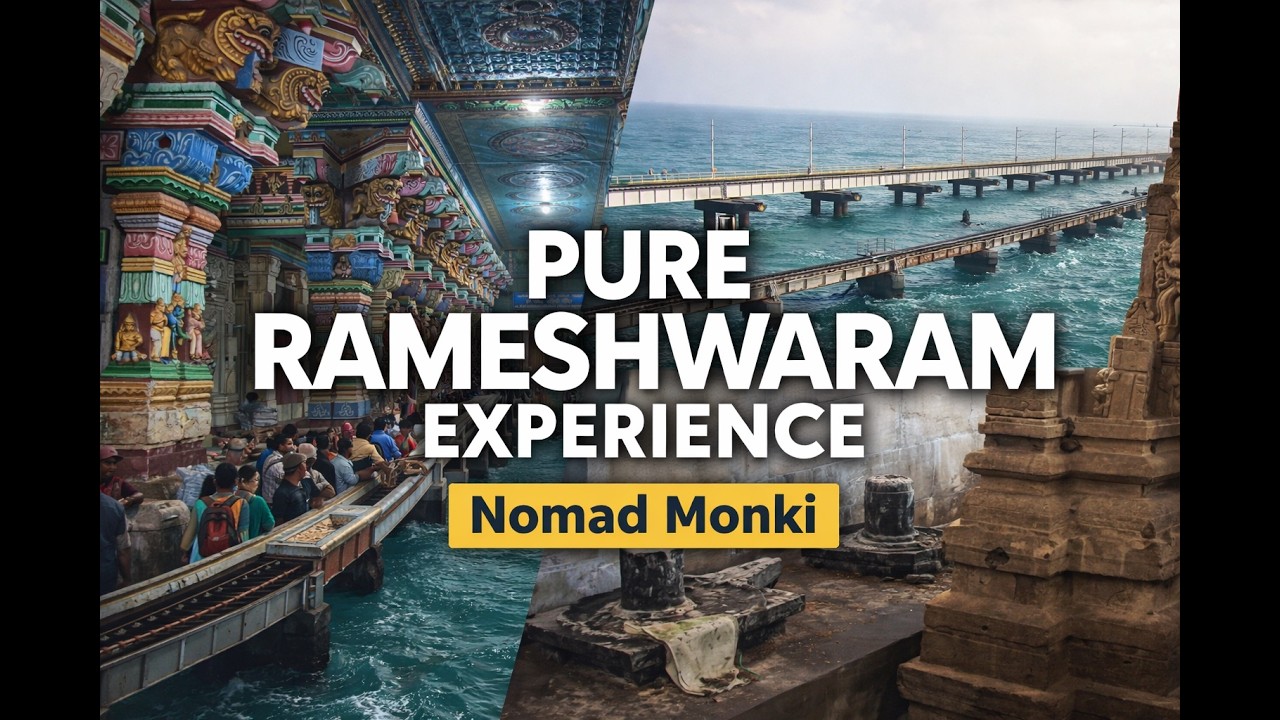 Raw Rameshwaram: Pamban Bridge & The Sacred Ramanathaswamy Temple | Real Sounds, Real Experience