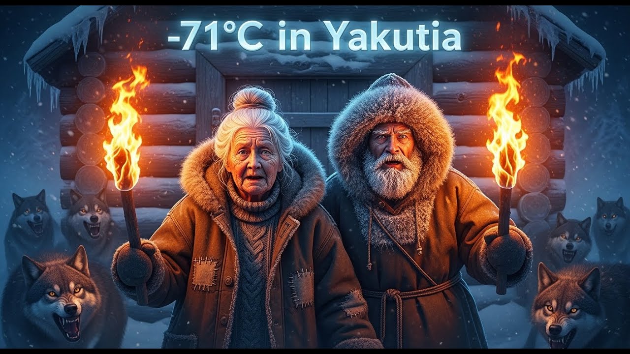 Cold: Surviving temperatures of -71°C in Yakutia | An elderly couple battles a pack of wolves