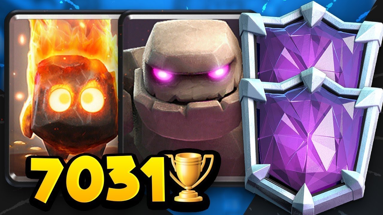 WORLD'S #1 GOLEM PRO LIVE | 7,031 TROPHY DECK!