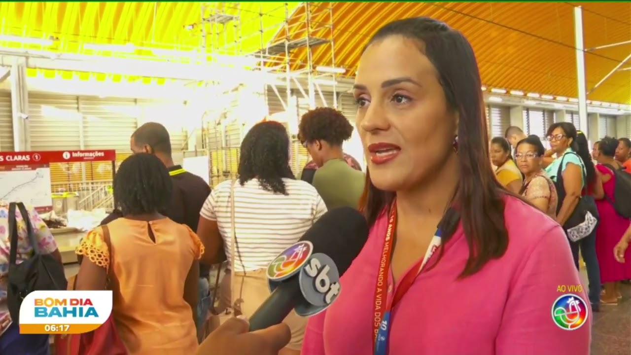 Mudança na estação Aguas Claras