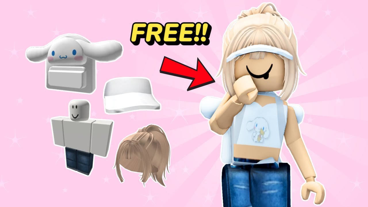 ☁️💙 0 Robux Avatar Outfit Idea 🤩🥰 Cinnamoroll