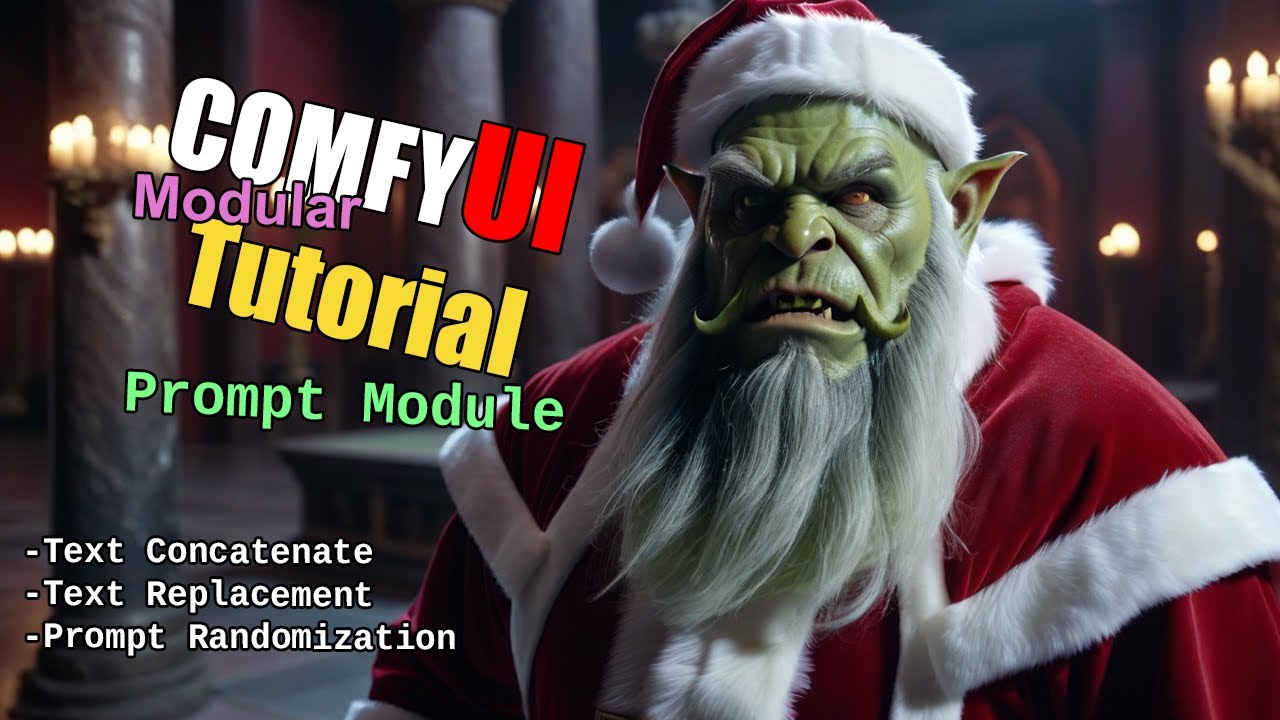 ComfyUI Modular Tutorial - Prompt Module