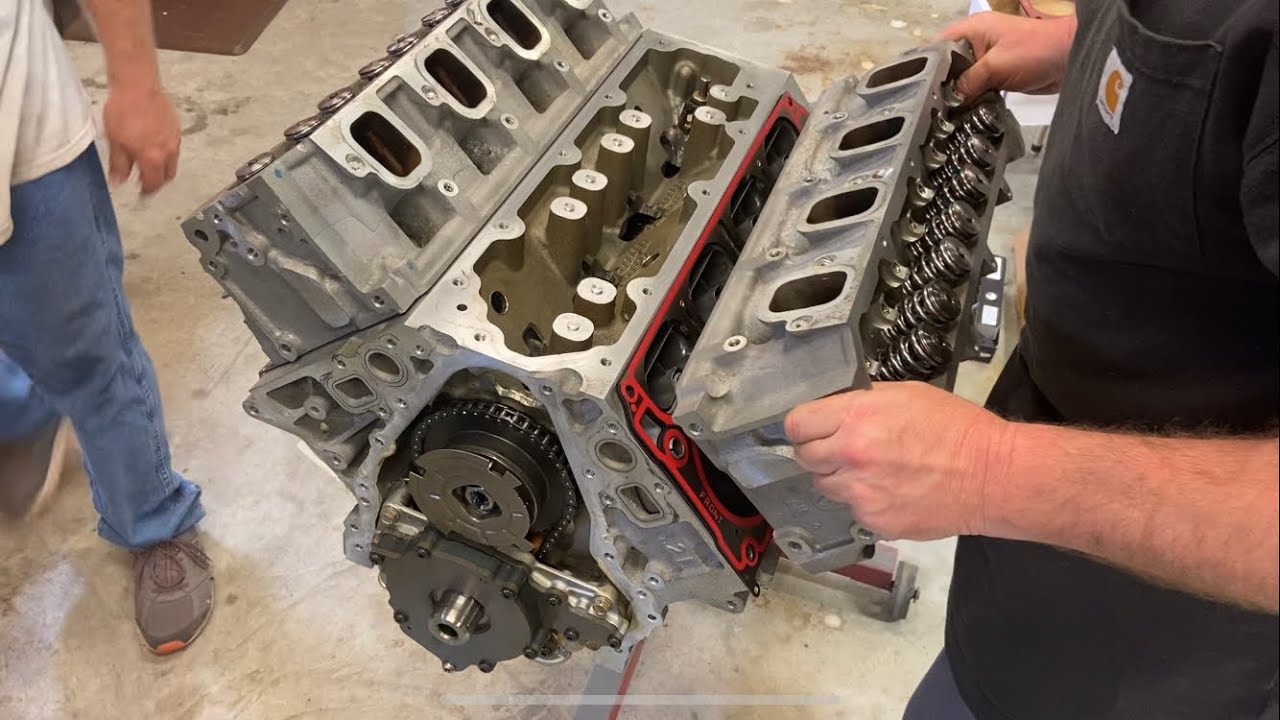 Установка распредвала Texas Speed ​​Cam для двигателя Gen V 6.2 L86