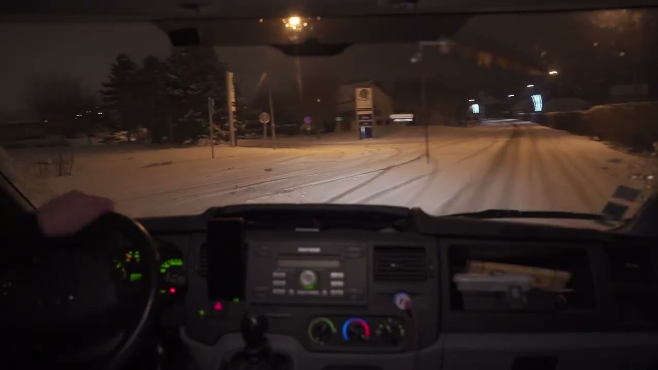 2026 Snow drift Ford Transit MK6 abs off