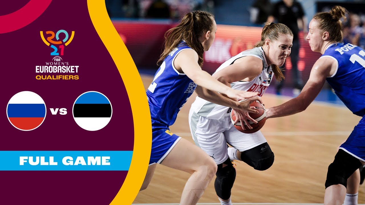 Russia v Estonia | Full Game - FIBA Women's EuroBasket Qualifiers 2021