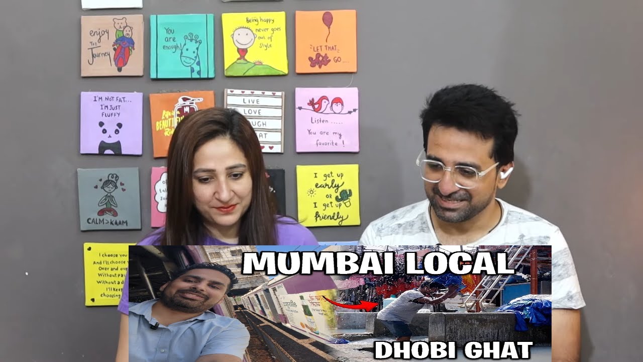Pak Reacts to Pakistani in Mumbai's Local train and Dhobi Ghat | Pakistani meeting ‪MSK Vlogs‬
