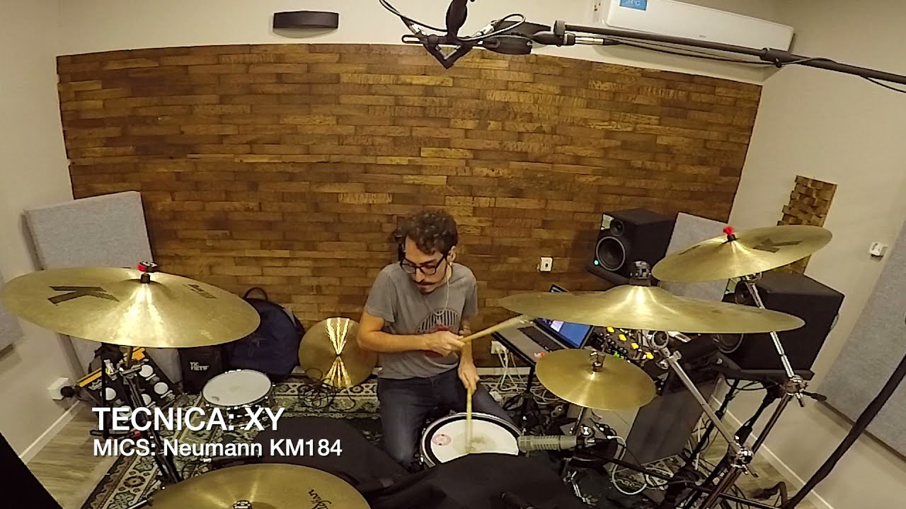 TECNICAS DE OVERHEADS! COMPARATIVA XY(Neumann km184) vs GLYN JOHNS(Coles 4038)