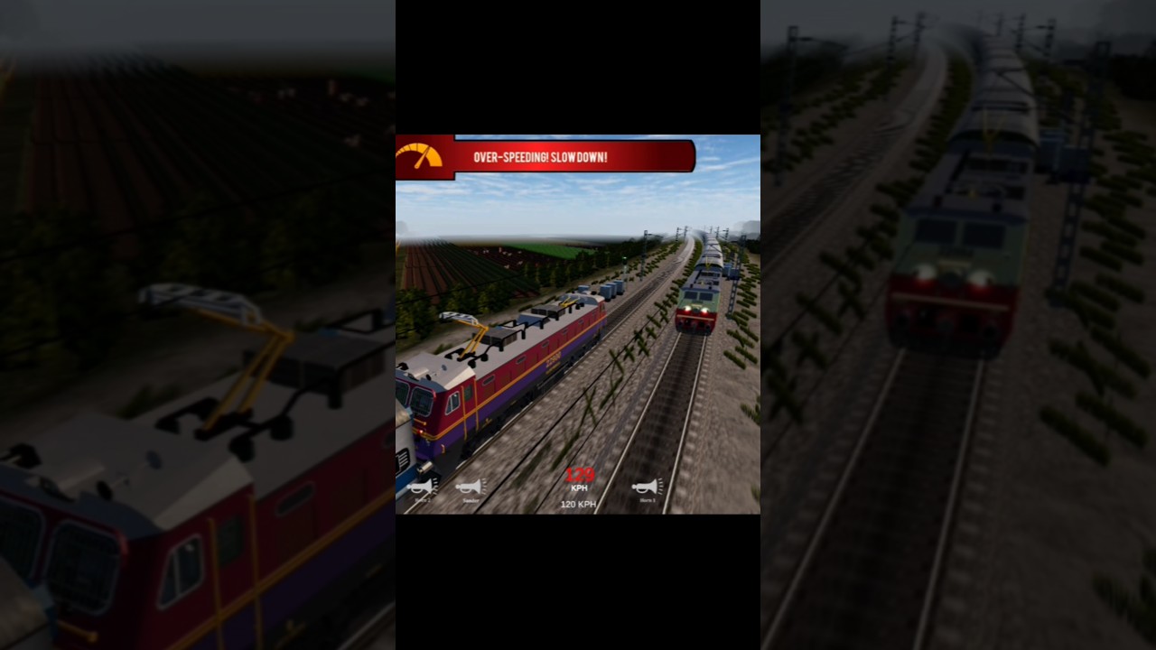 All Realistic Trains Run At Curve Branches ❌️Railroad Tracks | train videos | railway | lhb coach