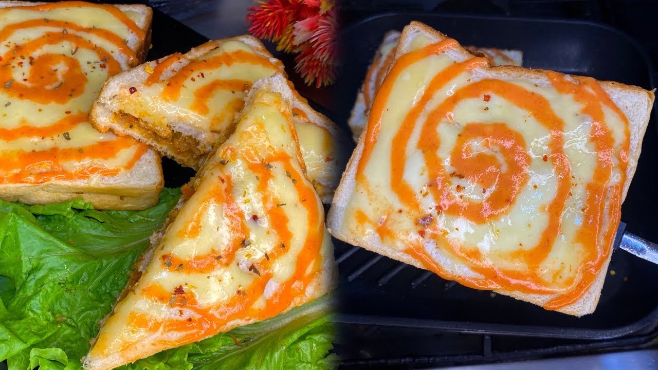 شورما پیزا سے بور ہوگئے ہیں تو یہ ریسیپی ٹرائے کریں 🔥Chicken Cheese Melt Sandwiches Recipe 