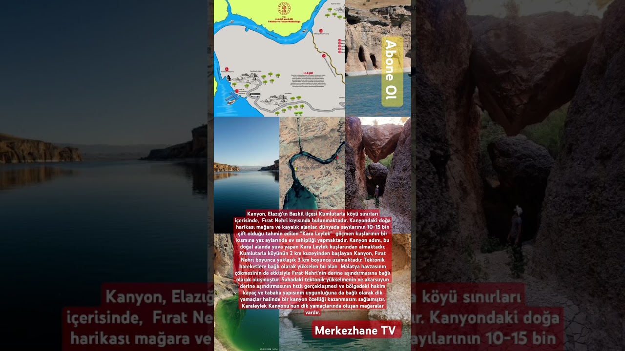 Karaleylek Kanyonu Elazığ Baskil Kumlutarla Köyü, Elazığ Gezi Rehberi, Yeni Yerler Keşfet, 