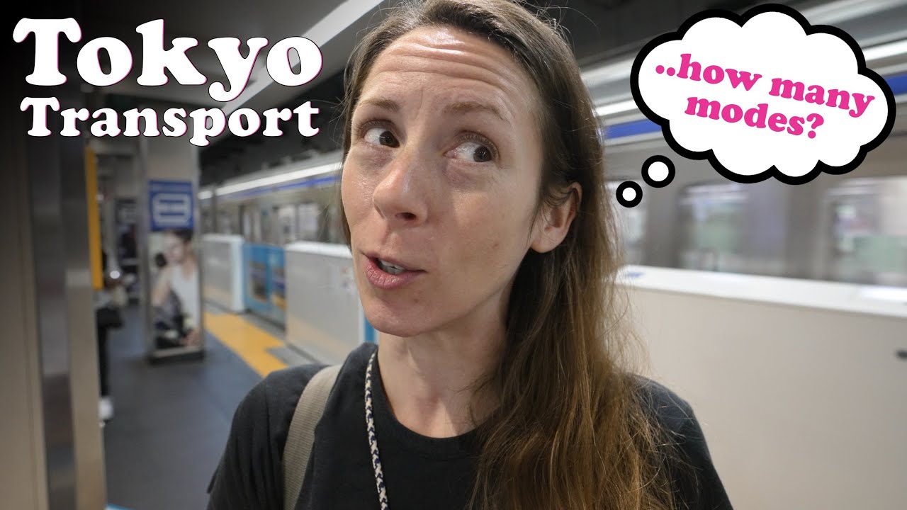 Riding All of Tokyo's Transportation! (in Japan!)