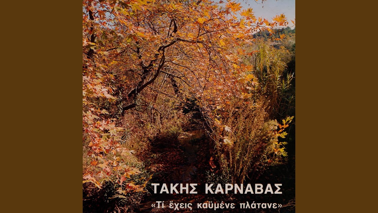 Ti Eheis Kaymene Platane
