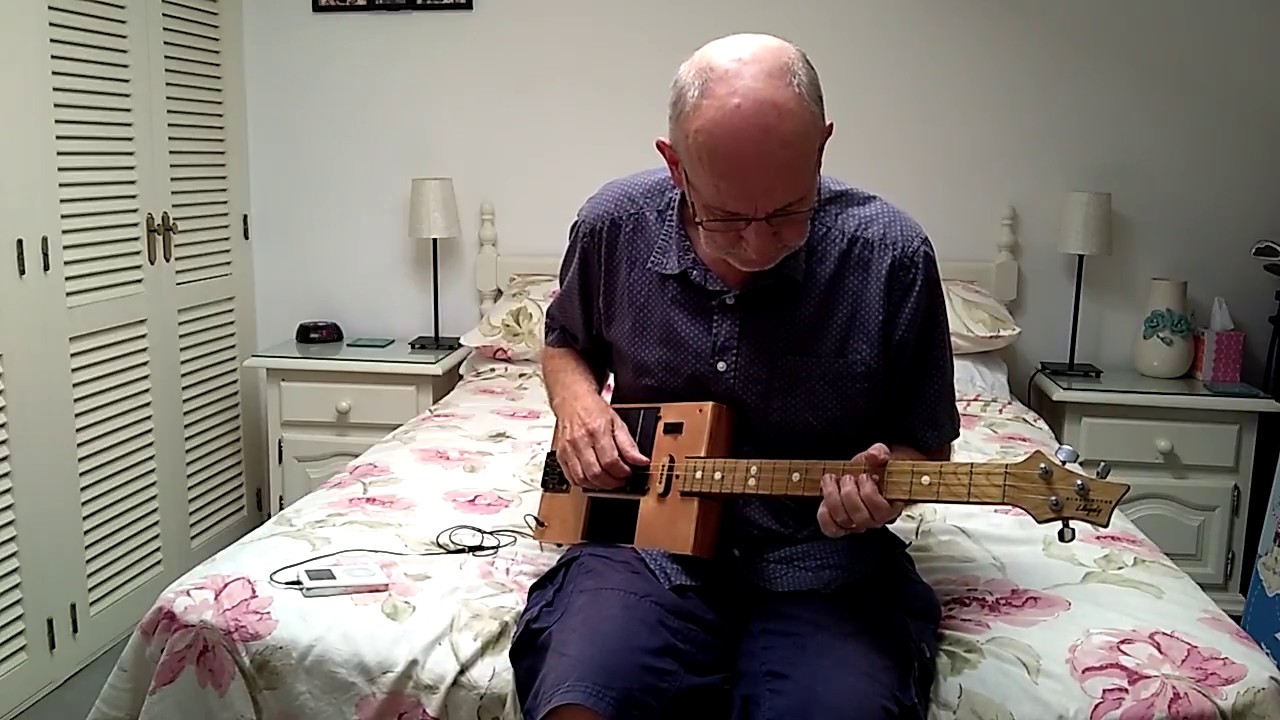Sultans of Swing by Dire Straits on Cigar Box Guitar (CBG) - The BlasterTone by Lloydy