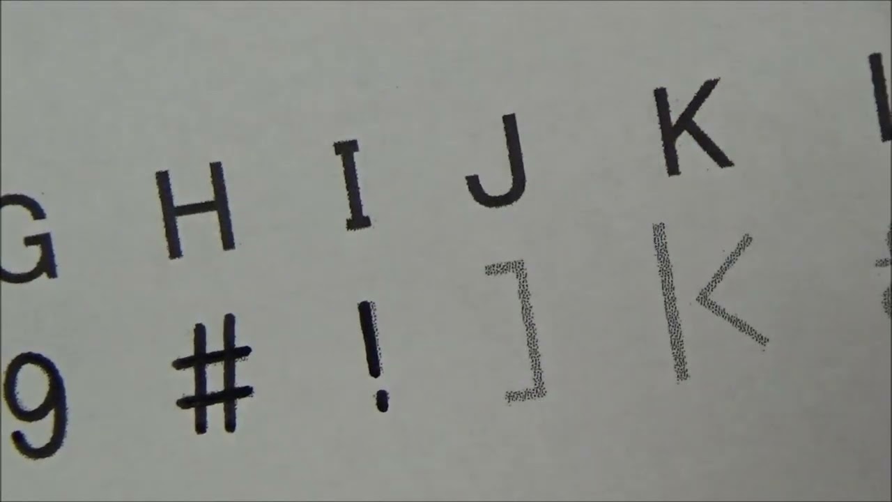How to write secret alphabet