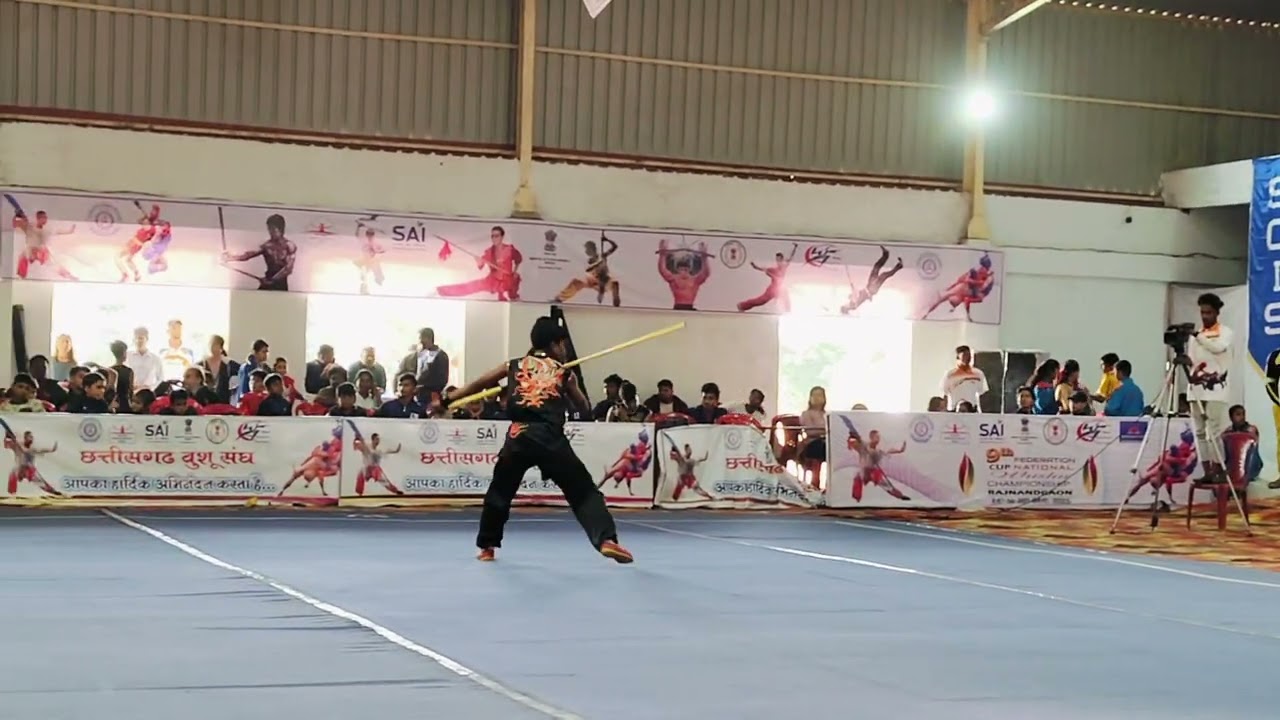 Sanskar city international school 9th federation Cup national Wushu championship 2025 Rajnandgaon 