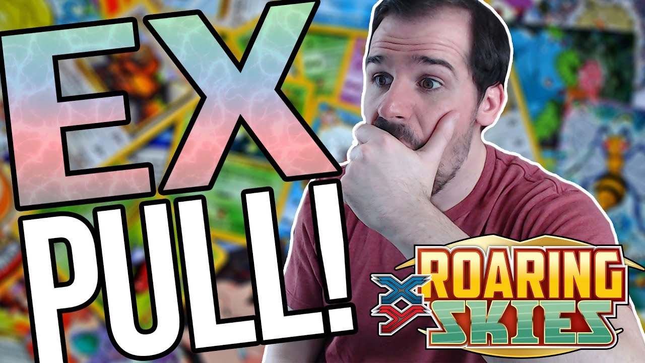 LUCKY EX PULL! First Roaring Skies Boosters! | OPENING POKEMON ROARING SKIES BOOSTERS