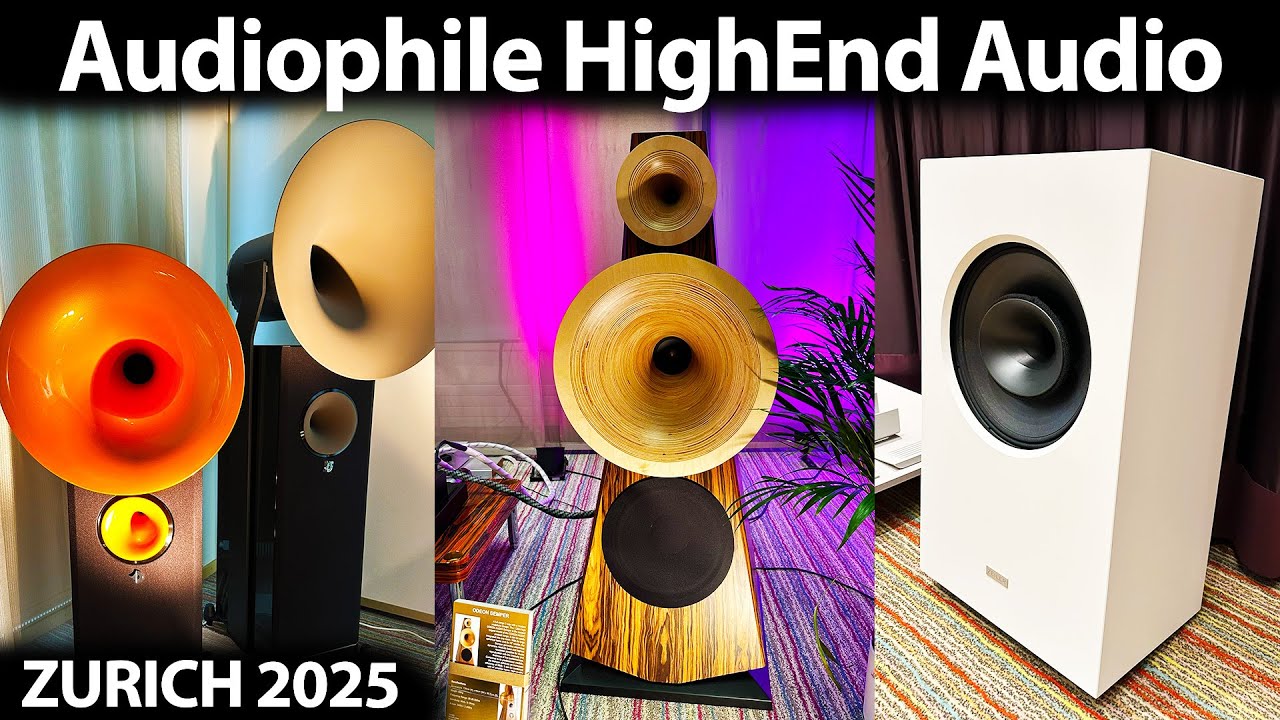 Аудиофильская HiEnd домашняя стереосистема ❤️ Выставка Finest Audio Show 2025 в Цюрихе
