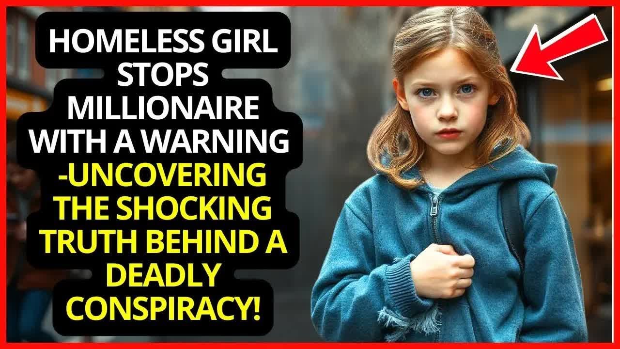 Homeless Girl Warns Millionaire – Deadly Conspiracy Revealed!