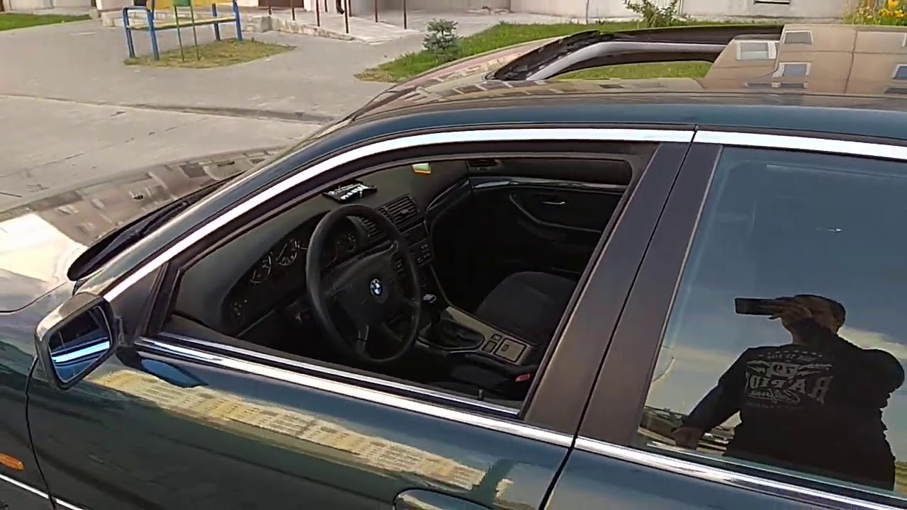 Automatically open/close sunroof BMW E39