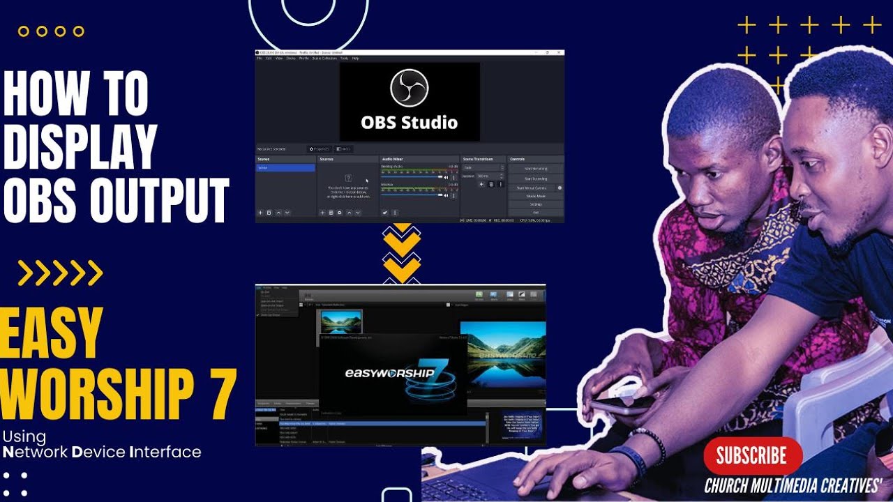How to Display Your OBS Output in EasyWorship using NDI