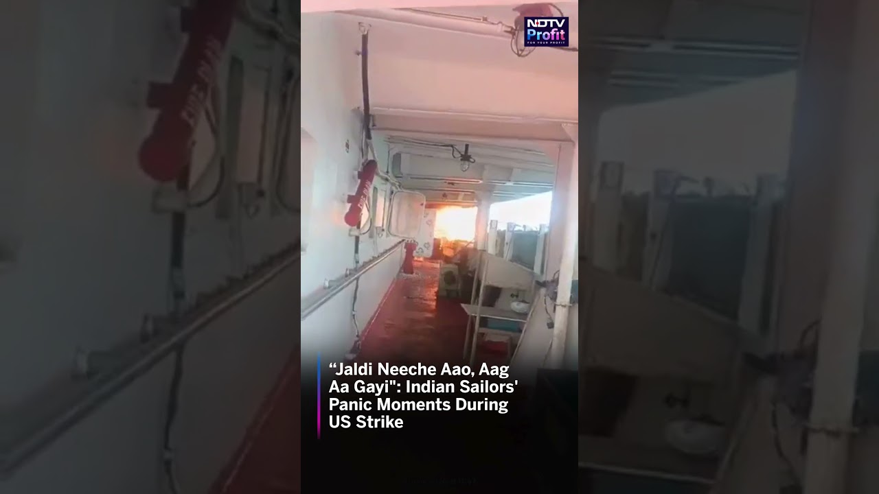 Terrifying Final Moments: Indian Sailors Shout As US Attack Hits Vessel #shorts
