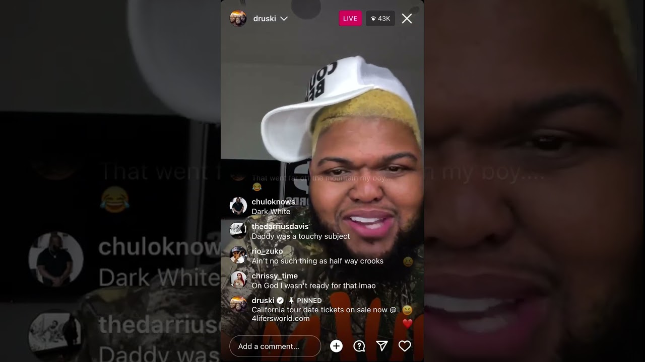 Druski on IG Live!! BIRDMAN joins in and puts him in his place!!!!!