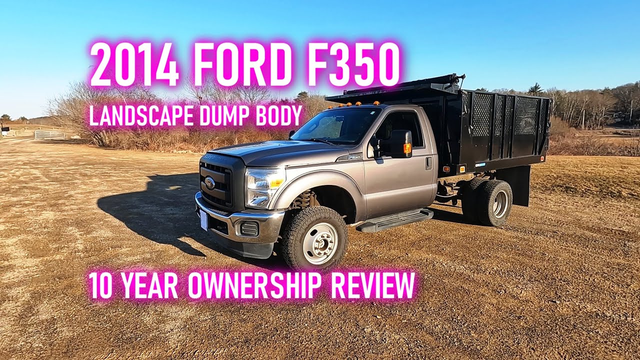 🚚385HP FORD RELIABLE LANDSCAPING DUMP TRUCK | 2014 FORD F350 TRUCK | IMPRESSIONS AFTER 80,000 MILES
