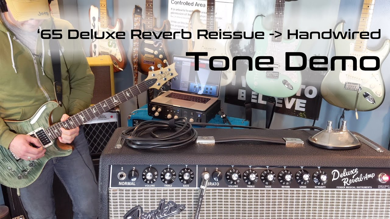 Converting a Fender Deluxe Reverb Reissue (DRRI) to Handwired Blackface AB763 | Part 5 Tone Demo