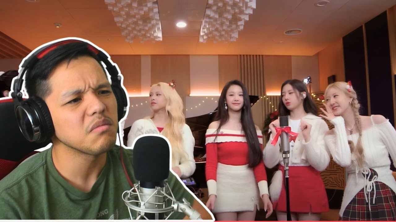 Merry Christmas MONSTIEZ! First time Reaction to BABYMONSTER - Christmas Without You COVER