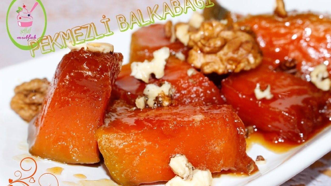 Pekmezli Kabak Tatlısı/ŞAHANE Bir Tarifle/ŞEFFAF MUTFAK