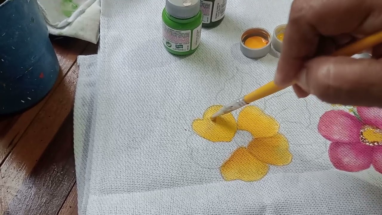 mais uma pintura de rosa muito fácil.