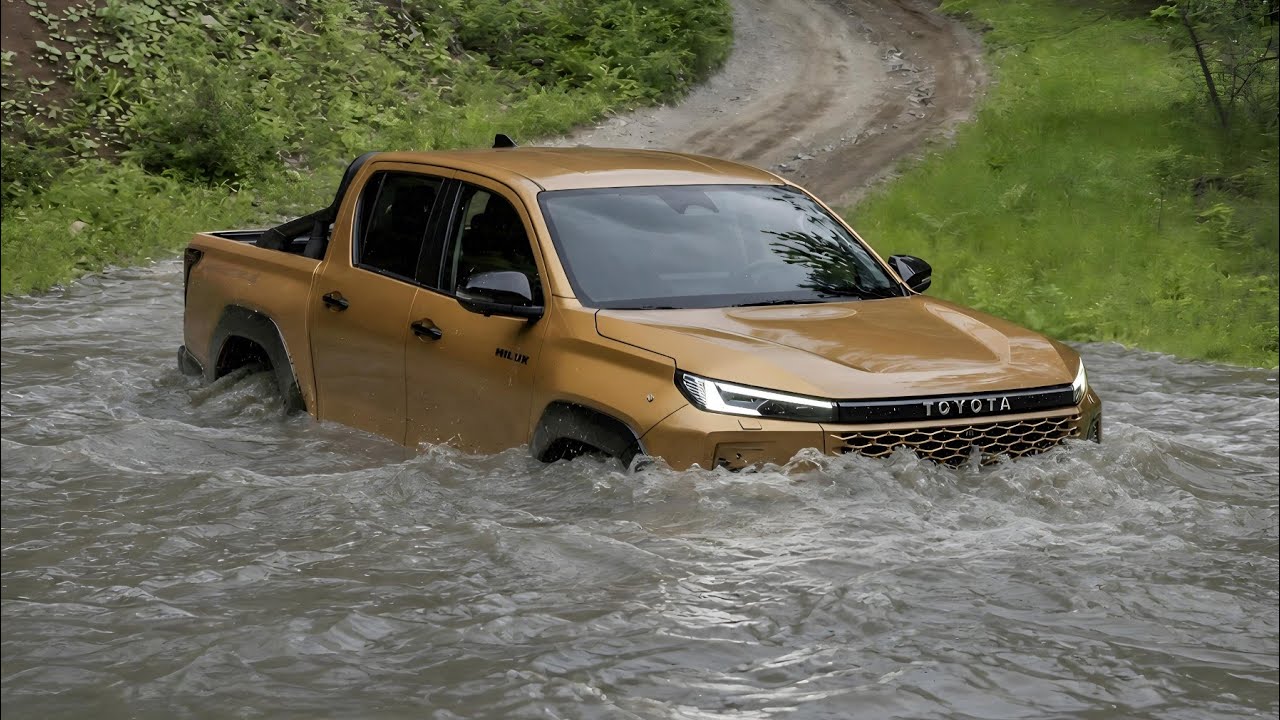 New 2026 Toyota Hilux - Offroad test drive