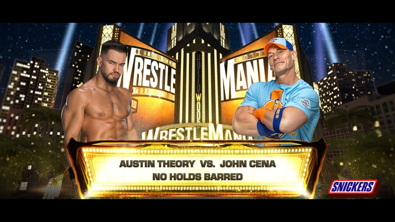WWE 2K24 John Cena vs Austin Theory