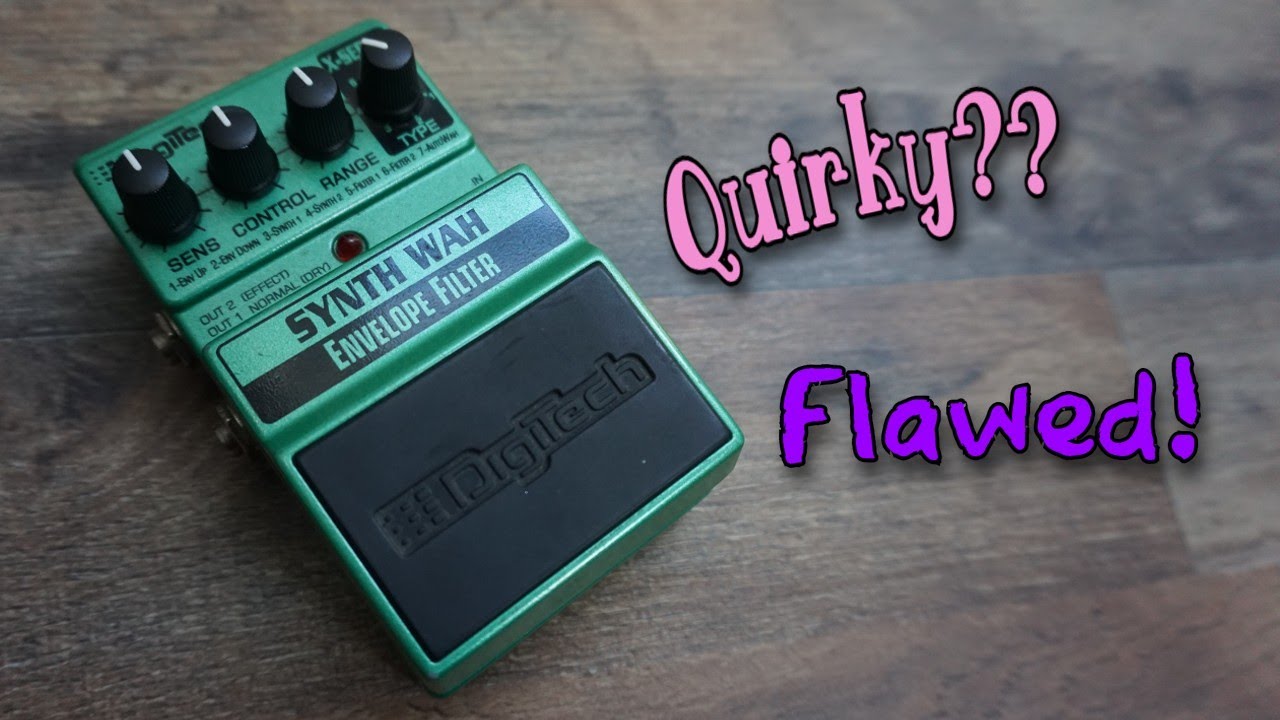 Digitech Synth Wah Has Some Issues