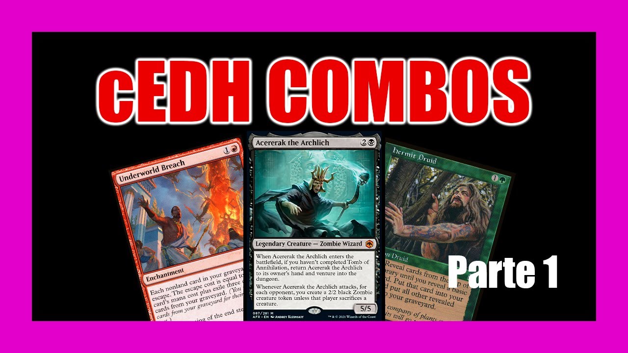 ❌NO sabes TODO de estos 10 COMBOS BRUTALES en cEDH❌Parte 1✅Commander en Español
