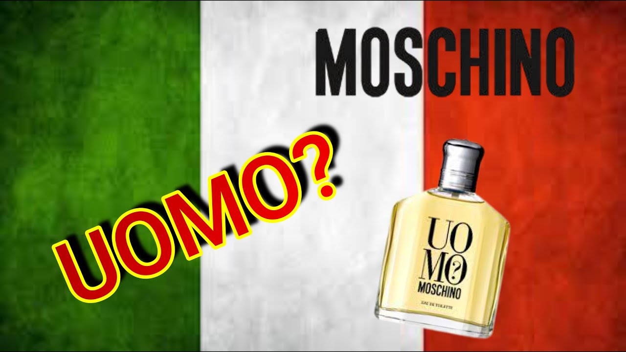 MOSCHINO UOMO? 👉👉 Reseña en ESPAÑOL