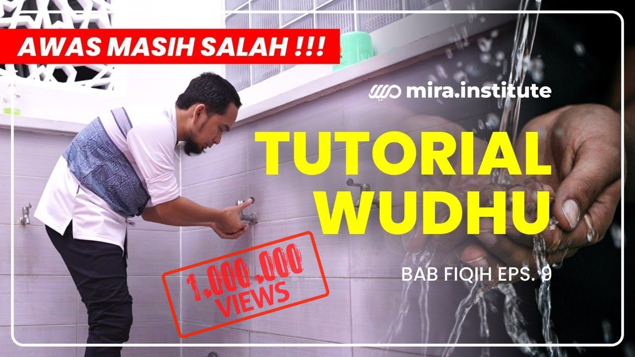 Cara Wudhu Sesuai Tuntunan Sunnah Rasulullah  - Ustadz Adi Hidayat
